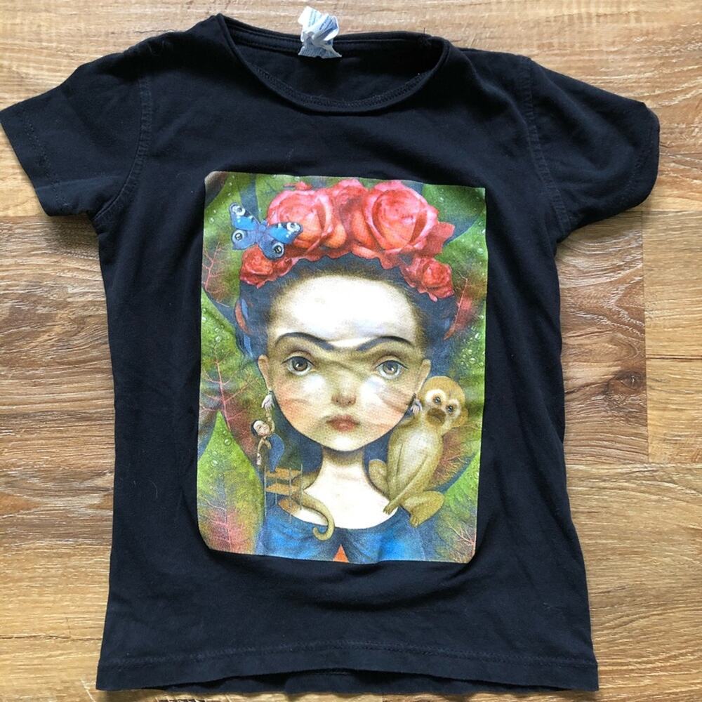 Frida Kahlo T-Shirt Size 3/4